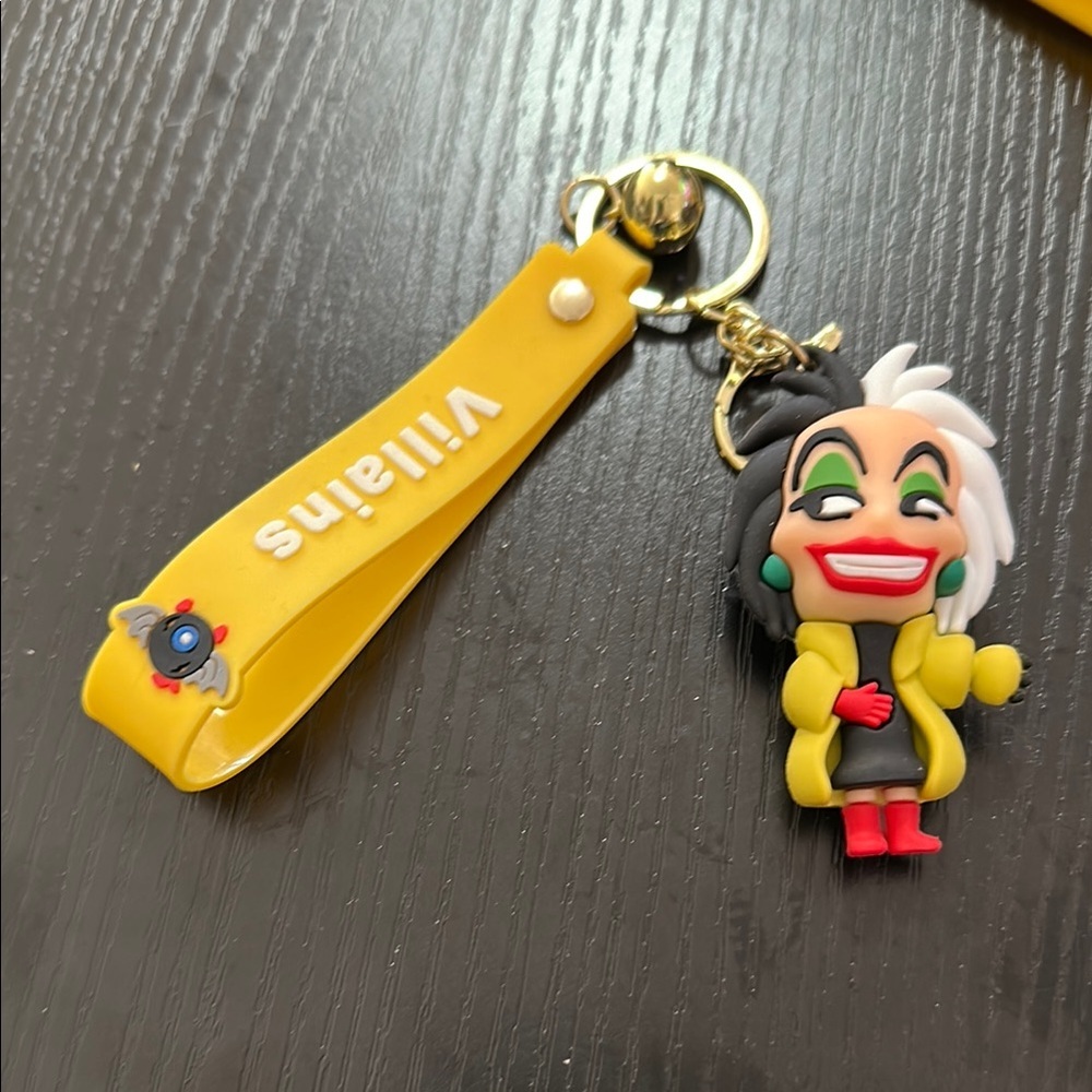 101 Dalmatians Cruella silicone keychain​